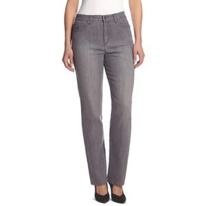 Gloria Vanderbilt Amanda Classic Fit Gray Denim Tapered Mom Jeans 6